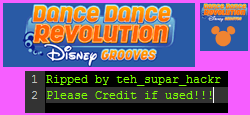 Dance Dance Revolution: Disney Grooves - Save Data Icon & Banner