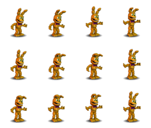 FNaF World: Adventure - Spring Bonnie