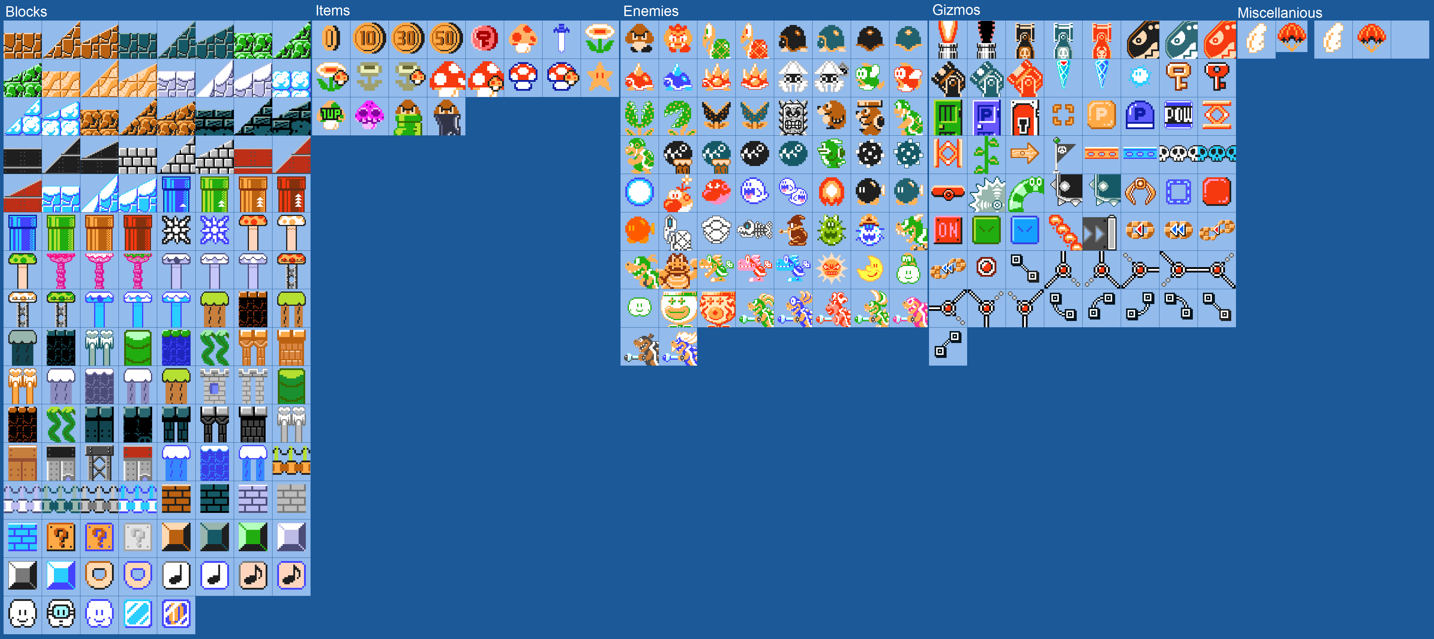 Editor Icons (SMB1)