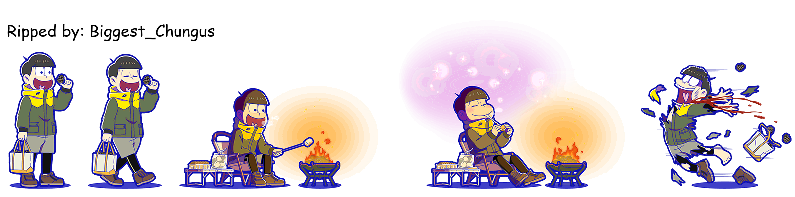 Osomatsu-san Hesokuri Wars: Battle of the NEETs - Jyushimatsu (Winter Camp)