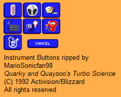 Quarky and Quaysoo's Turbo Science - Instrument Buttons