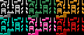 Pac-Man Plus (J2ME) - Maze Tilesets (176x220)