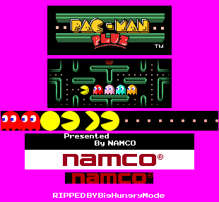 Pac-Man Plus (J2ME) - Title Screen (176x220)