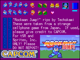 Jump! Rockman - General Sprites