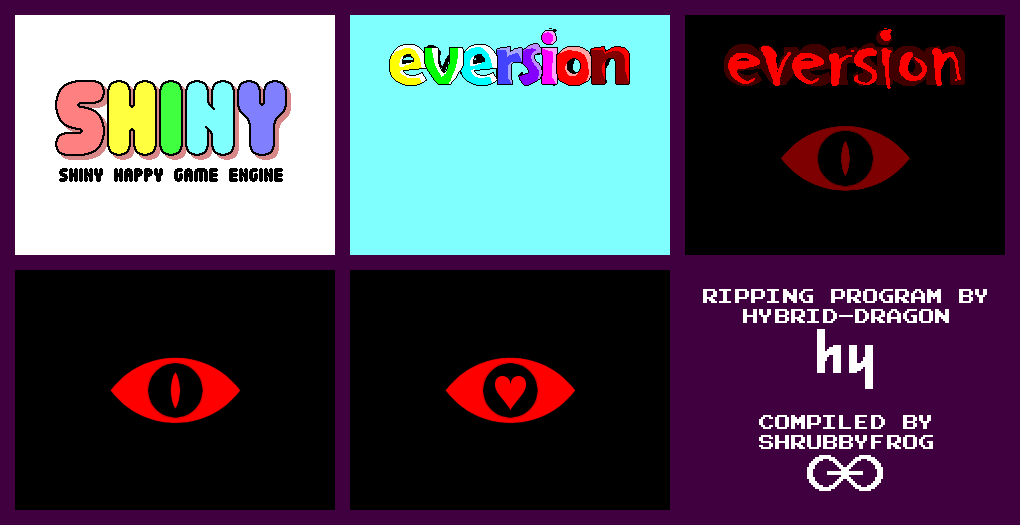 Eversion - Game Screens and Backgrounds
