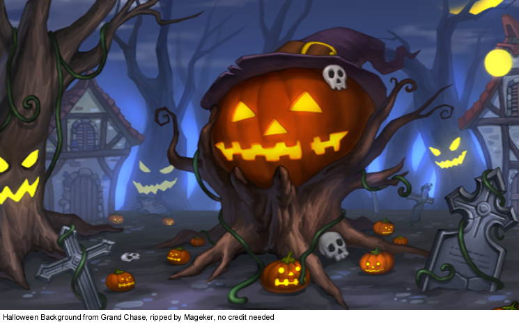 Grand Chase - Halloween BG