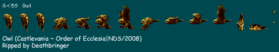 Castlevania: Order of Ecclesia - Owl