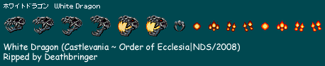 Castlevania: Order of Ecclesia - White Dragon