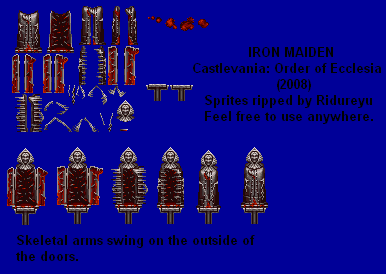 Castlevania: Order of Ecclesia - Iron Maiden