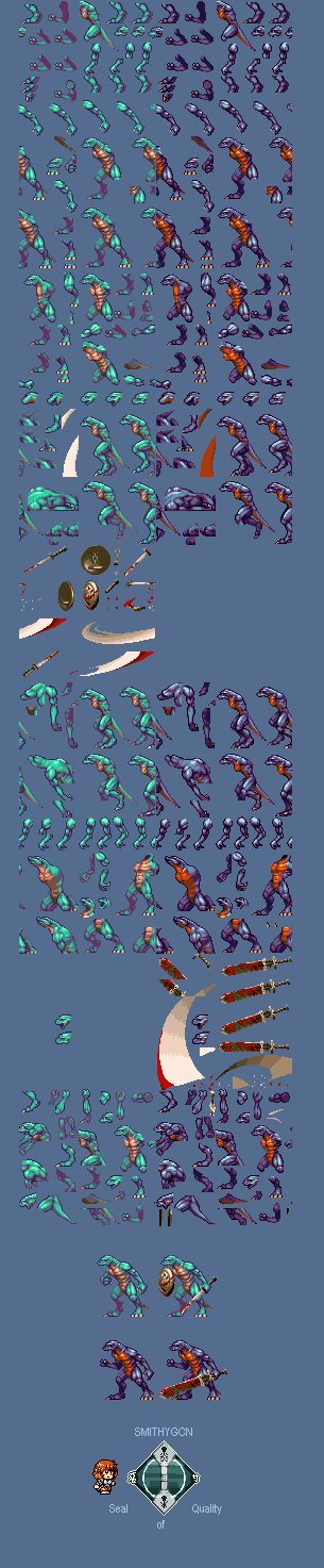 Lizardman & Lizardman Blade