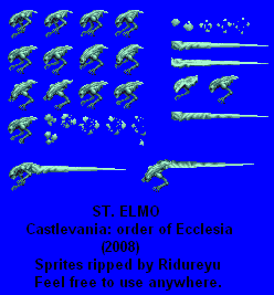 Castlevania: Order of Ecclesia - St. Elmo