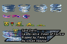 Castlevania: Portrait of Ruin - Spin Devil