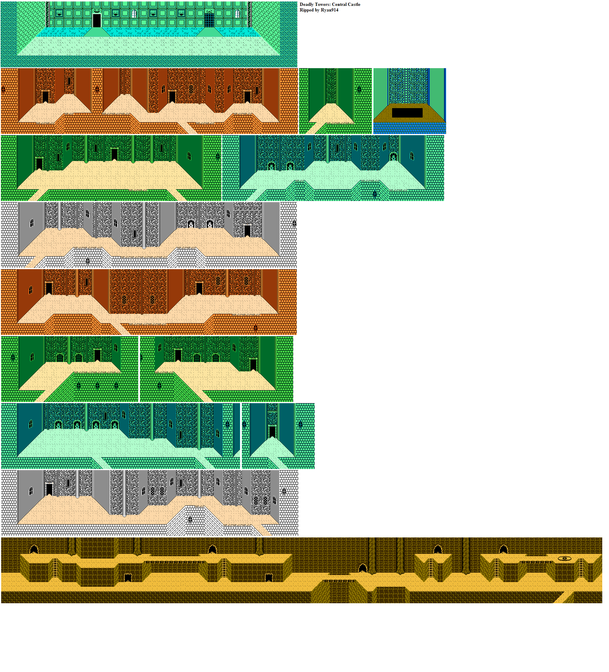 Deadly Towers / Mashou - Central Castle