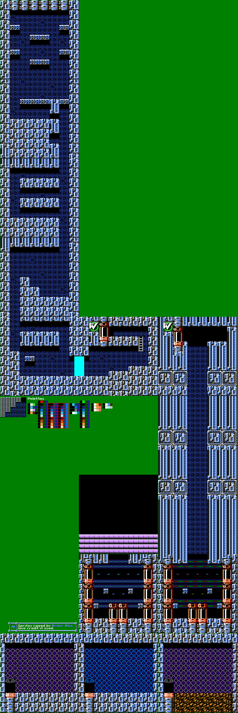 Mega Man 4 - Wily Stage 3