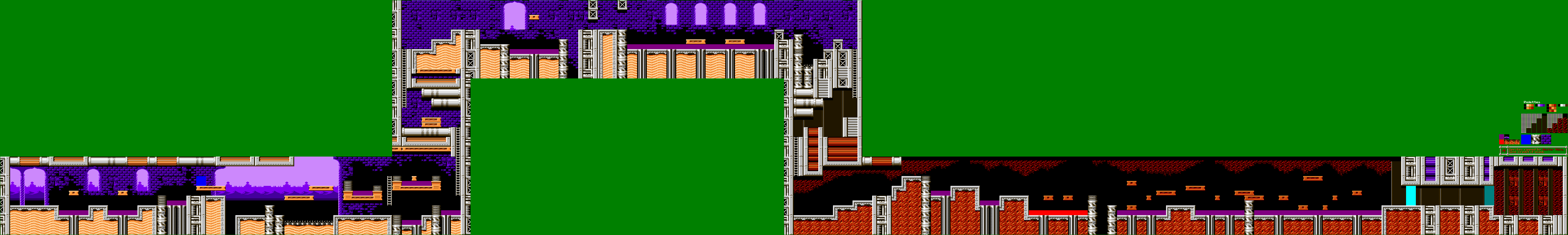 Mega Man 6 - Flame Man Stage / Oil Field