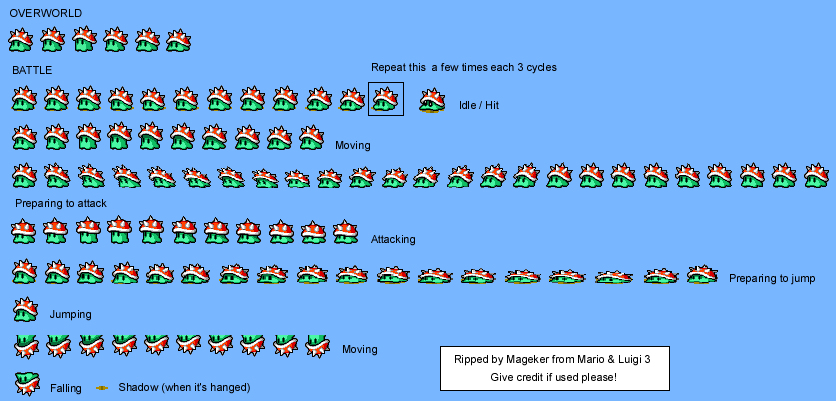 Mario & Luigi: Bowser's Inside Story - Spike Blop
