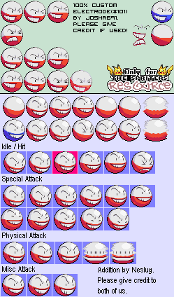 Pokemon Voltorb and Electrode cursor – Custom Cursor