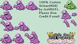 Pokémon Generation 1 Customs - #088 Grimer