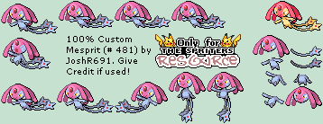Pokémon Customs - #481 Mesprit