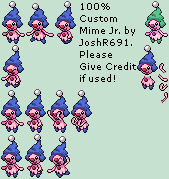Pokémon Customs - #439 Mime Jr.