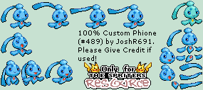 Pokémon Customs - #489 Phione