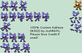 Pokémon Customs - #302 Sableye