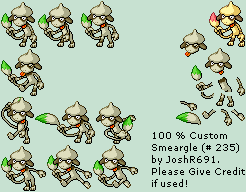 Pokémon Generation 2 Customs - #235 Smeargle