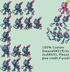 Pokémon Generation 2 Customs - #215 Sneasel
