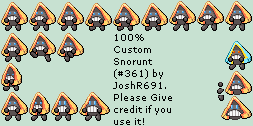 Pokémon Customs - #361 Snorunt