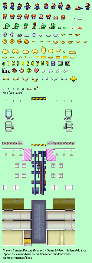 Mario's Cement Factory (Modern)