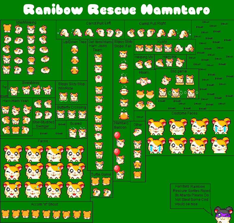 Hamtaro: Rainbow Rescue - Hamtaro