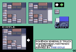 Pokémon Emerald - Moving Truck