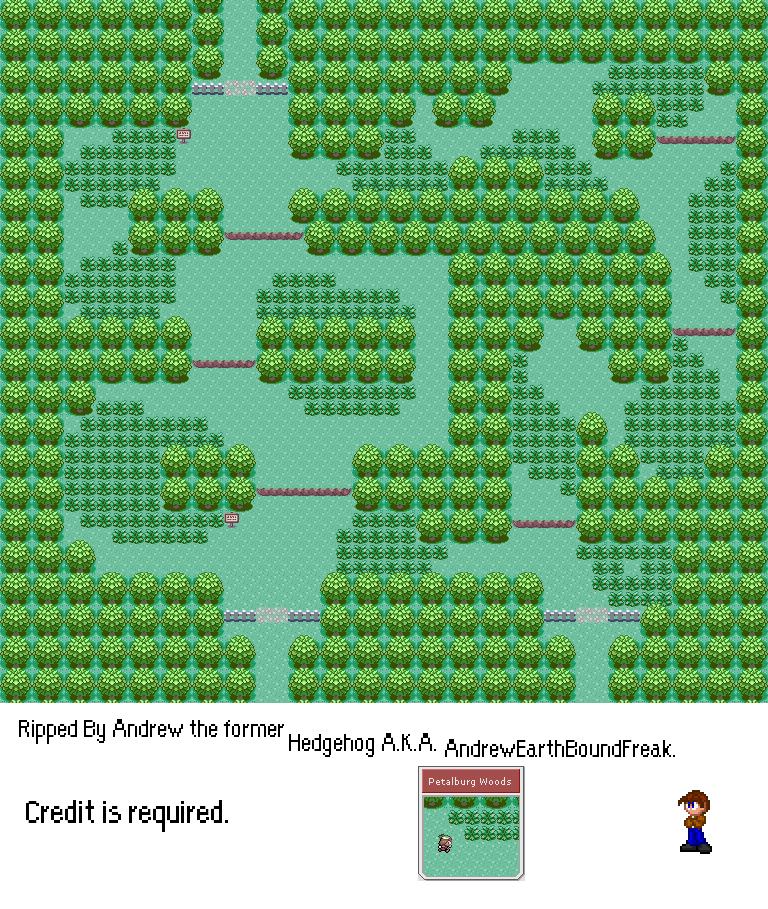 Pokémon Emerald - Petalburg Woods