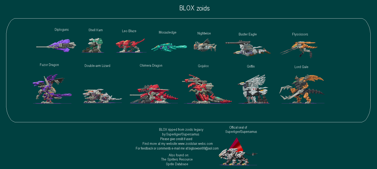 Zoids: Legacy - BLOX Fuzors