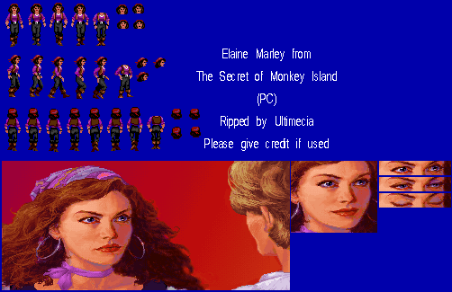 The Secret of Monkey Island - Elaine Marley