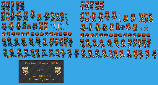 Pokémon Ranger 2: Shadows of Almia - Keith