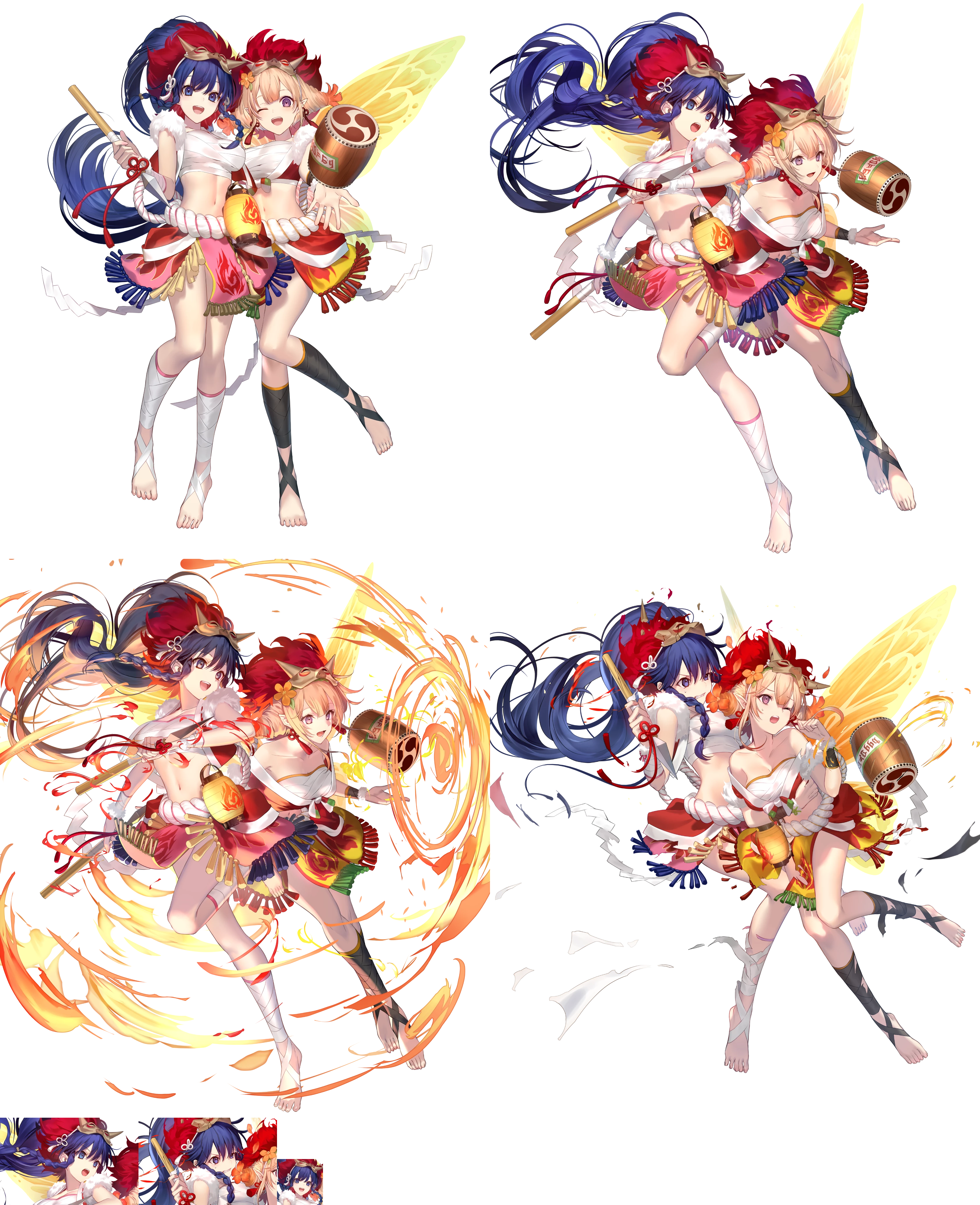 Tana & Peony (Bite of Flame)