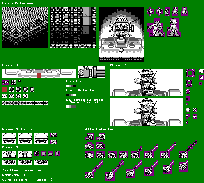 Mega Man IV - Wily Robo Iron Golem