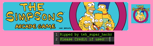 The Simpsons (Xbox Live Arcade) - Banner and Icon