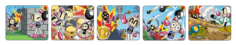 Bomberman Generation - Battle Mode Icons