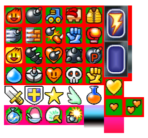 Bomberman Generation - Items