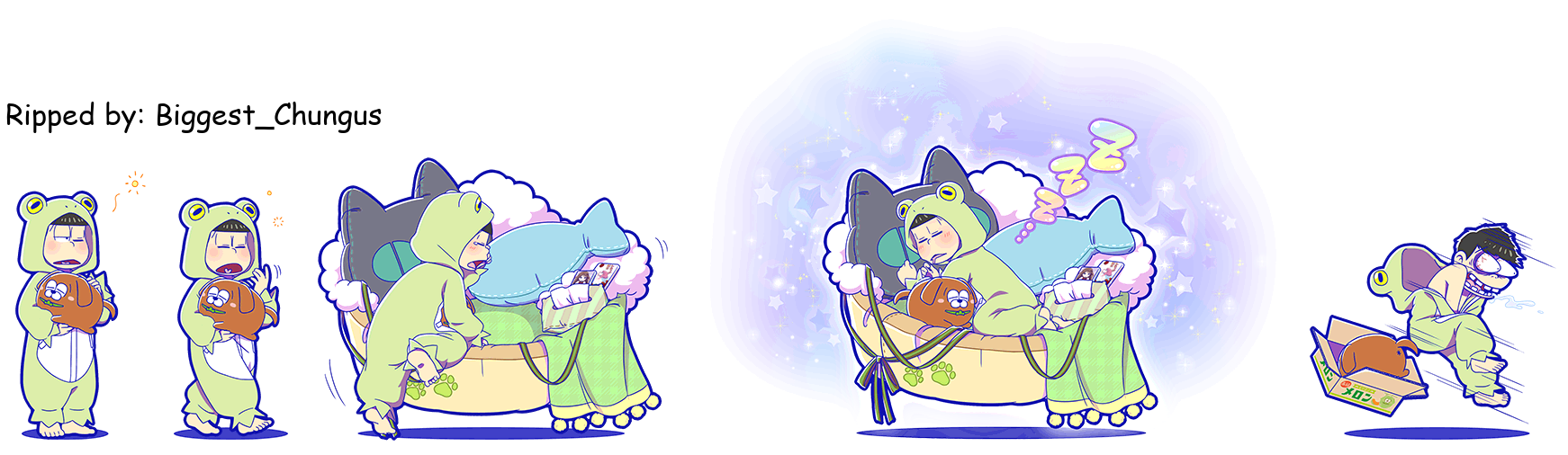 Osomatsu-san Hesokuri Wars: Battle of the NEETs - Choromatsu (Dog Matsu: Afternoon Nap)