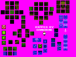 StarTropics - Ghost Village Dungeon Tiles