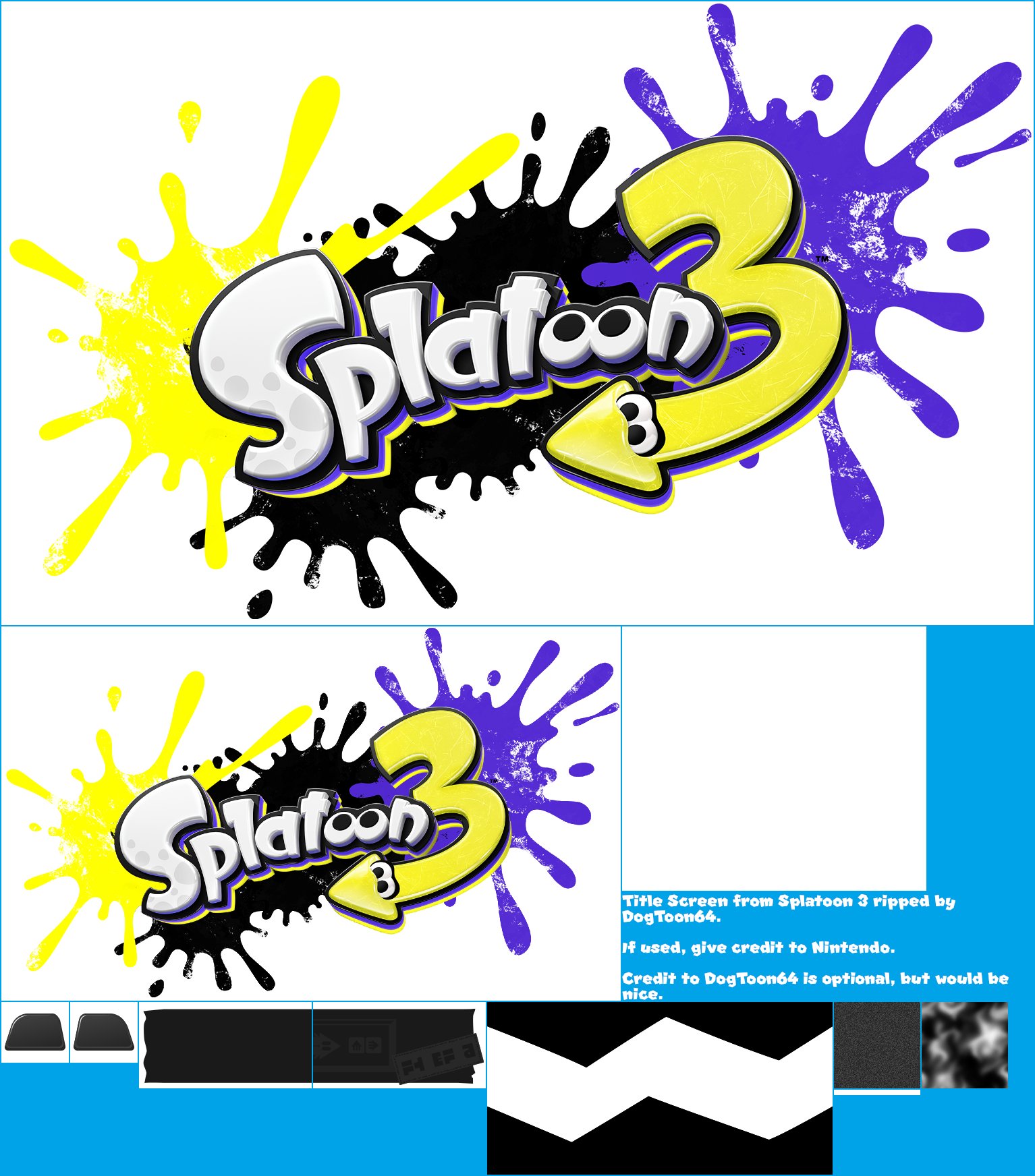 Splatoon 3 - Title Screen