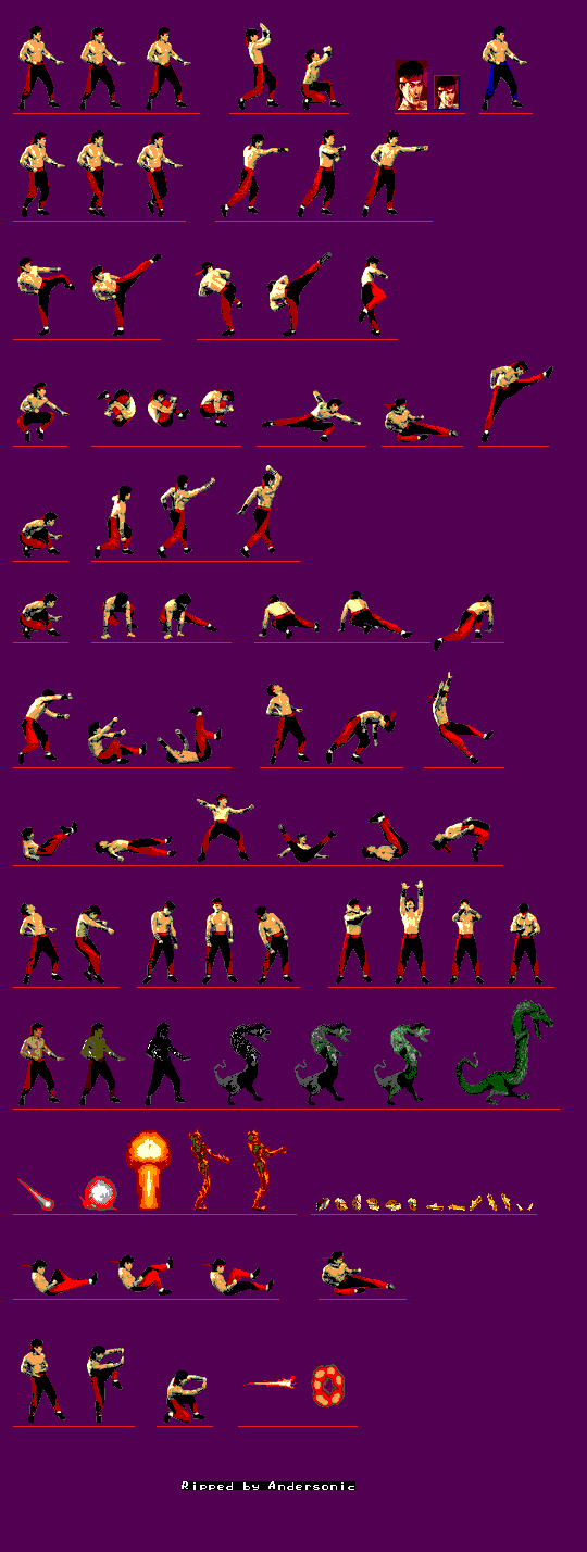 Mortal Kombat II - Liu Kang