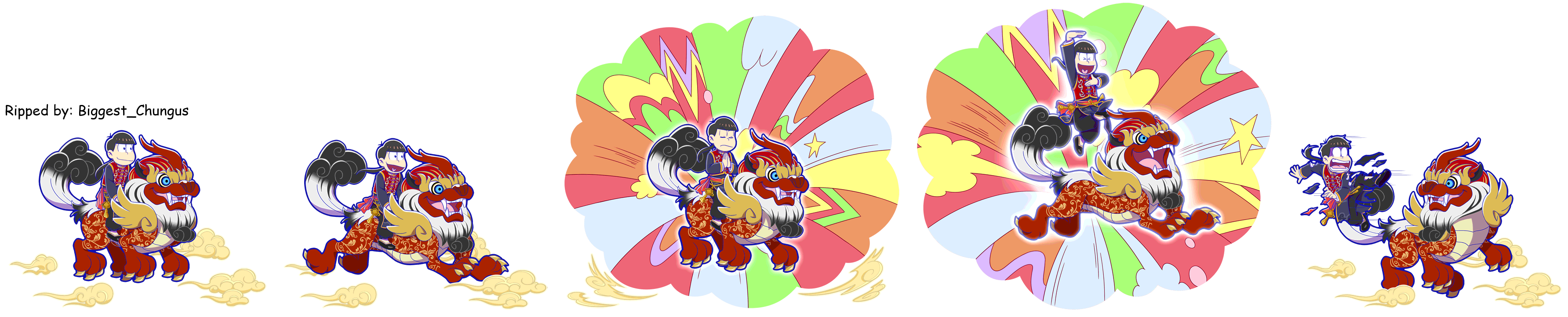 Osomatsu-san Hesokuri Wars: Battle of the NEETs - Osomatsu (China Clothes: The Mythical Auspicious Beast Tamer):