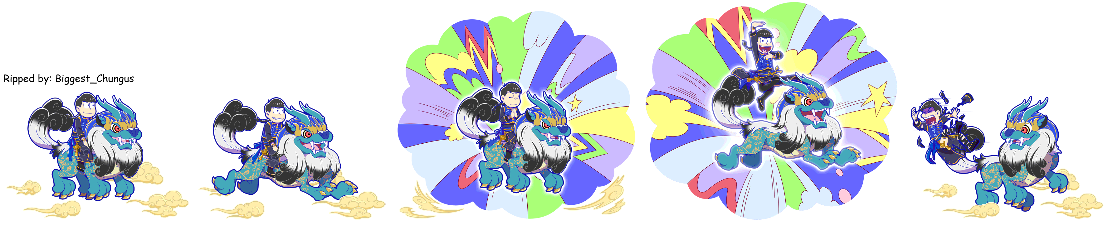 Osomatsu-san Hesokuri Wars: Battle of the NEETs - Karamatsu (China Clothes: The Mythical Auspicious Beast Tamer)