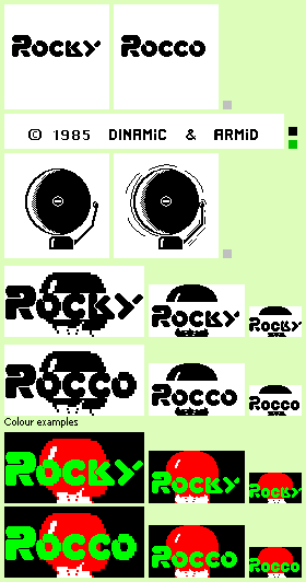 Rocky / Rocco - Title Screen & Intermission