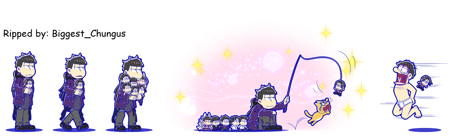 Osomatsu-san Hesokuri Wars: Battle of the NEETs - Ichimatsu (Almost All Illustrations)