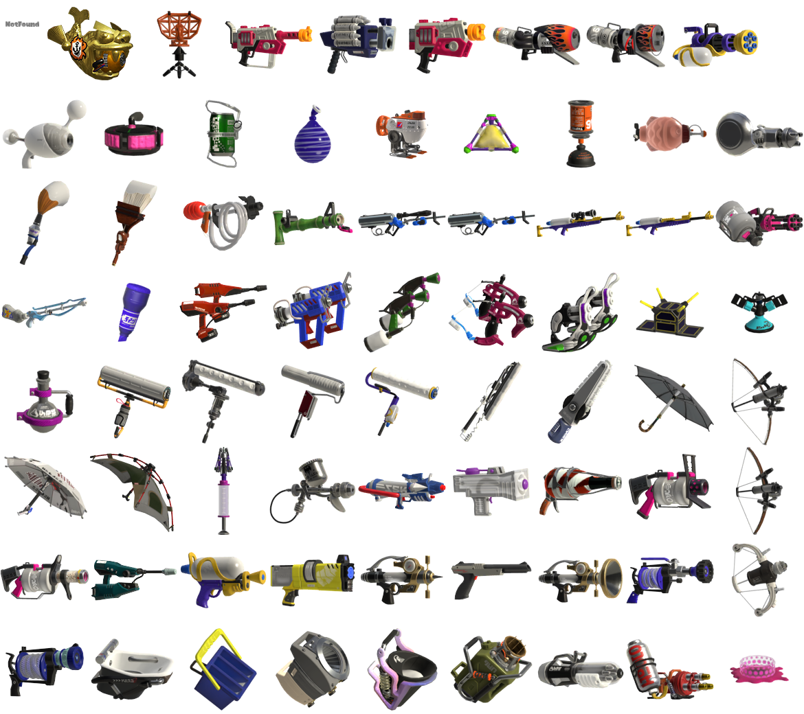 Weapon Icons (3D)